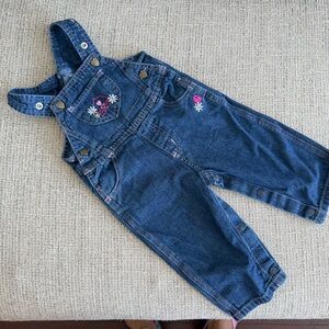 Carhartt Kids Denim Overalls with Embroidery